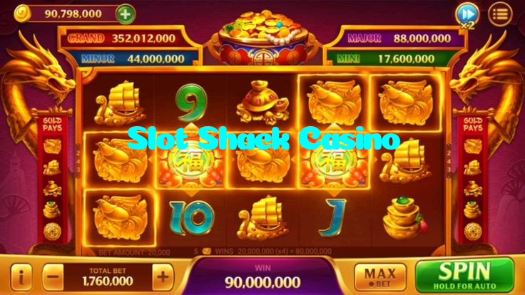 Slot Shack Casino casino presented on mobile device in Pakistan with slots and live games